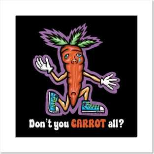 Carrotman Posters and Art